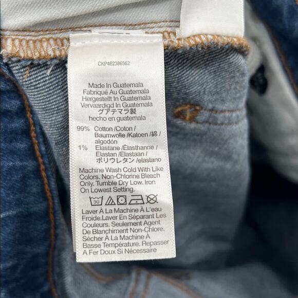 Madewell Women's Curvy Perfect Vintage Straight Jeans - Medium Wash - 27 - Picture 6 of 9